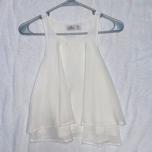 Hollister Off-White Tank Top
